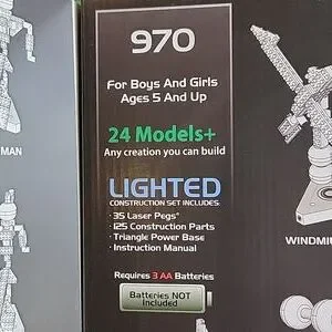 Laser Pegs Toys New Laser Pegs Building Blocks Set Lights